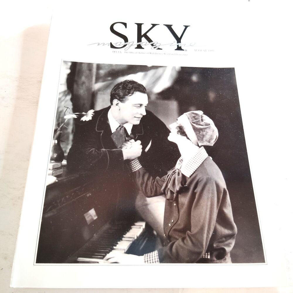 Delta SKY In-Flight Magazine August 1991 - Vintage Airline Collector's Item